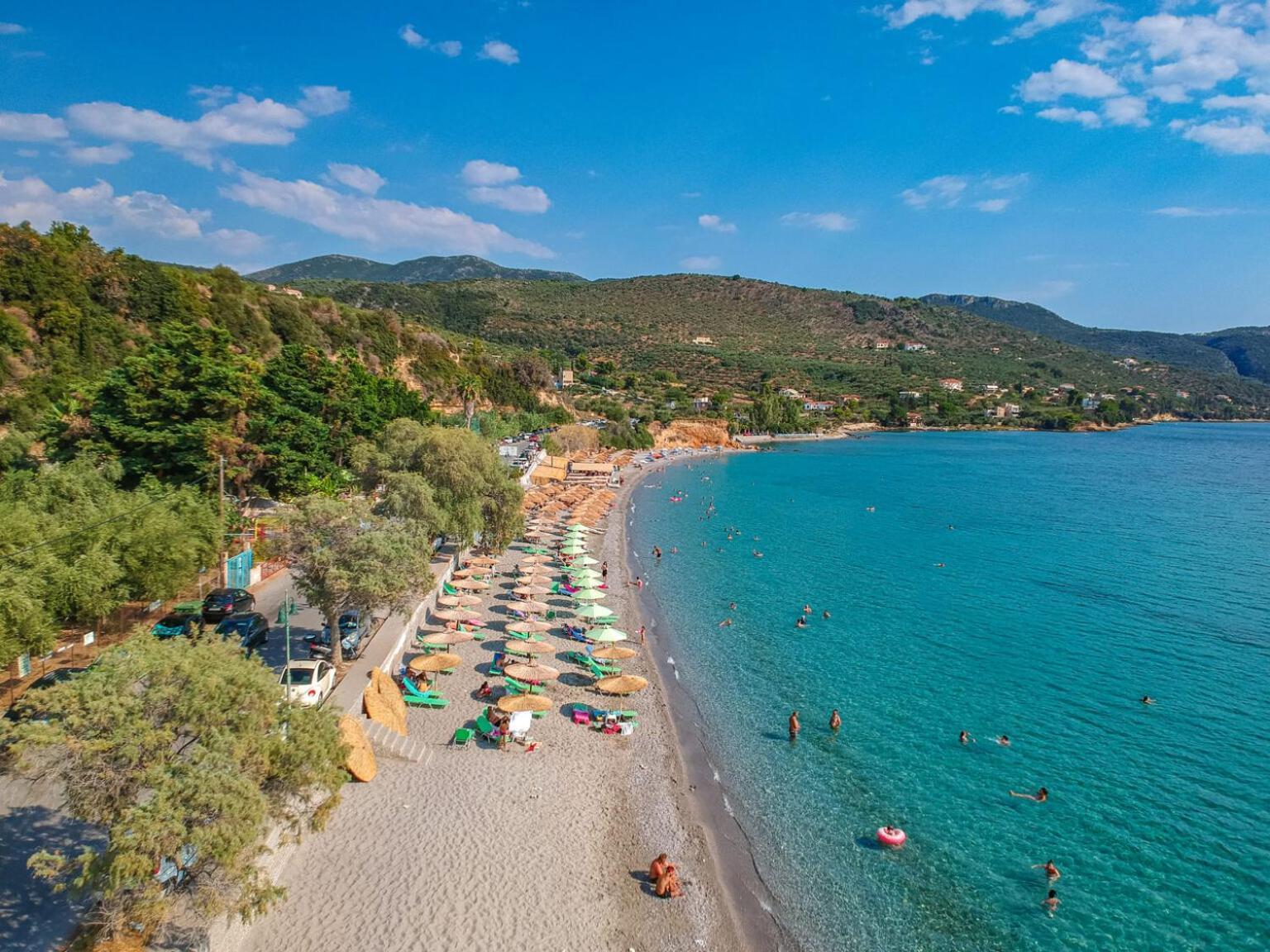 Villa Dafni - Infinite Sea Vistas With Private Pool Kalamáta Buitenkant foto
